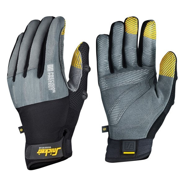 "Precision and Protection Work Gloves with close fit design"