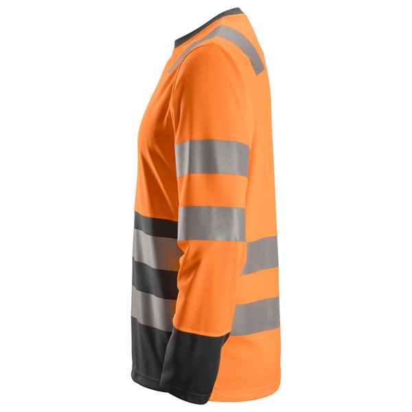 High Visibility Safety T-Shirt - Side Profile"