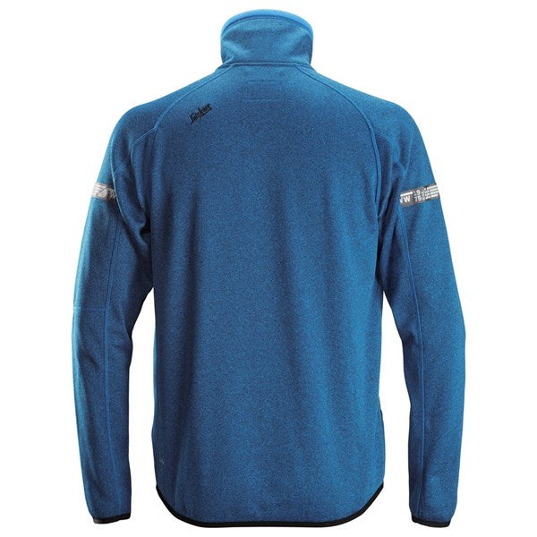 Fleece jacket with 37.5® Technology for temperature regulation.