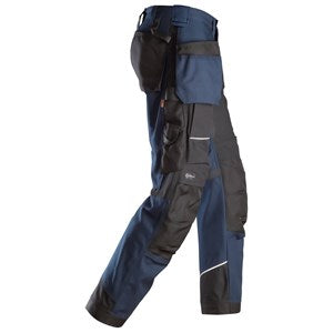 "Rugged work trousers with enhanced ventilation and functional pockets"