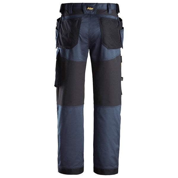 "Versatile Loose Fit Work Trousers with 2-way stretch fabric"