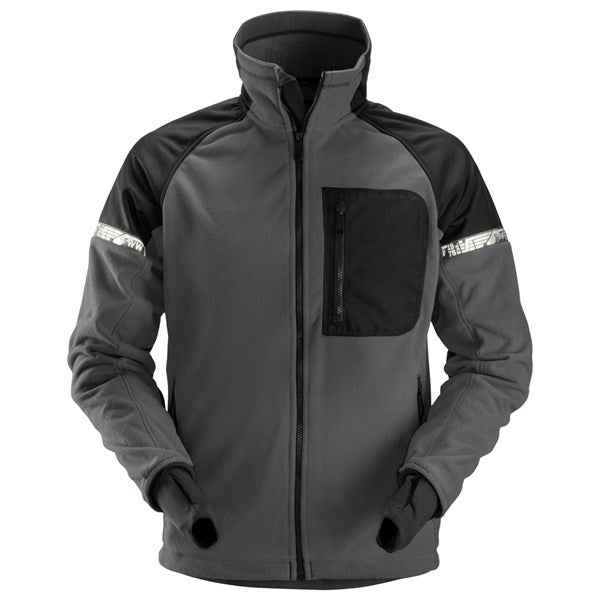 Soft windbreaking fleece jacket with Cordura® reinforced elbows.