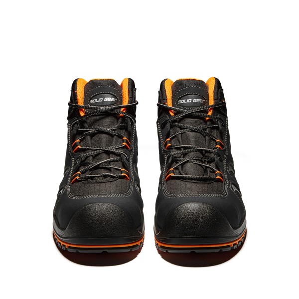 Durable work boots with oil and slip-resistant Vibram® TPU outsole"