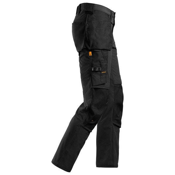 "Ergonomic design work trousers with functional tool holders and cargo pocket"