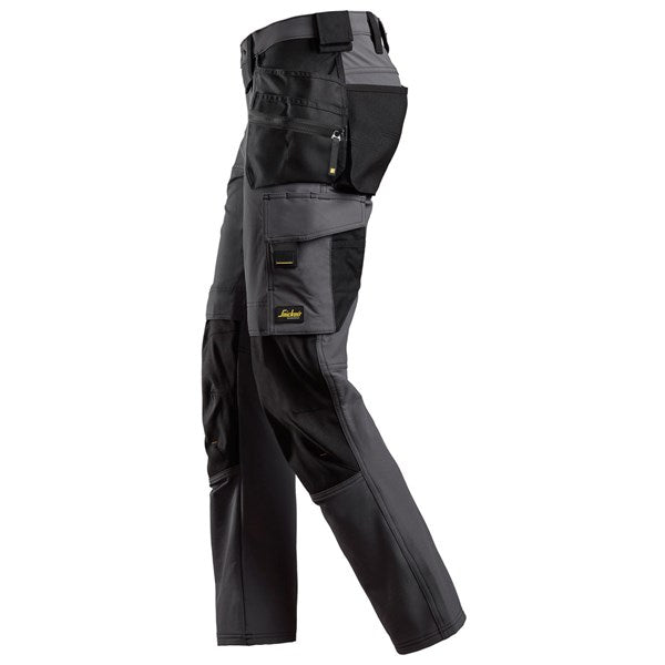 Work trousers with CORDURA® holster pockets for secure tool storage"