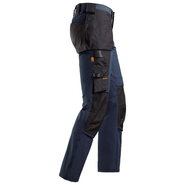 "Ergonomic design work trousers with functional tool holders and cargo pocket"
