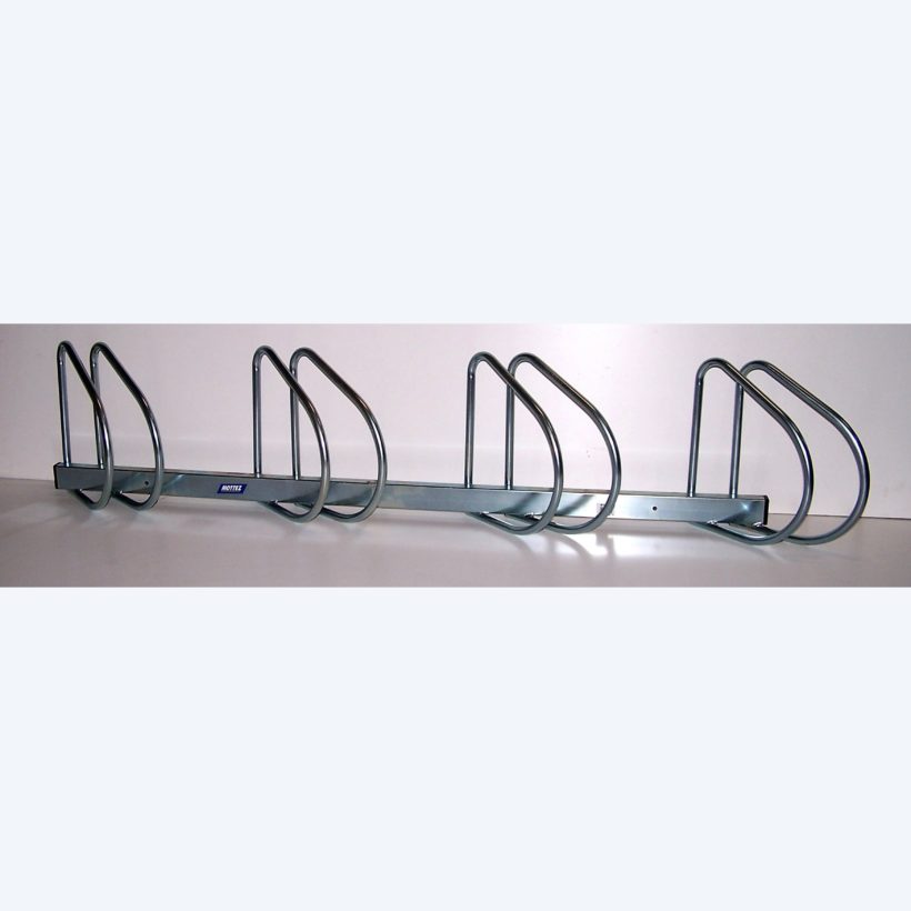 4-Head Wall Bike Rack