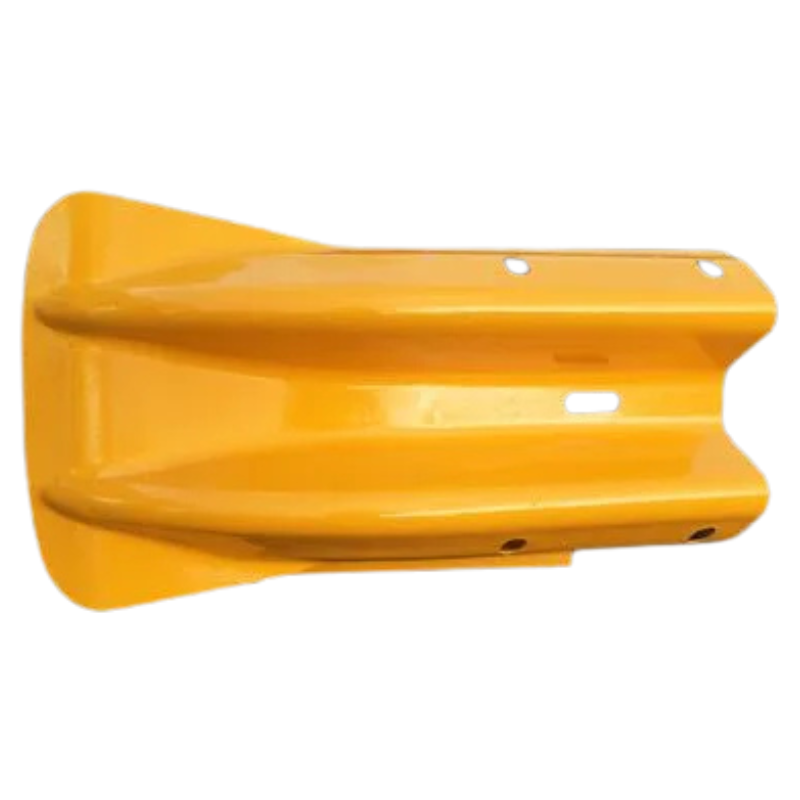 Armco Fishtail End - Yellow