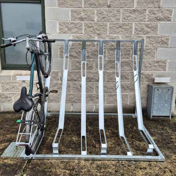 GHP 6-Head Semi Vertical Bike Rack