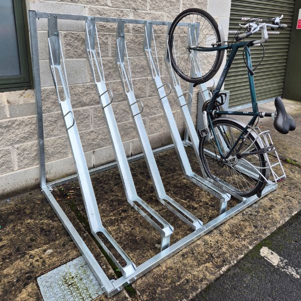 GHP 6-Head Semi Vertical Bike Rack