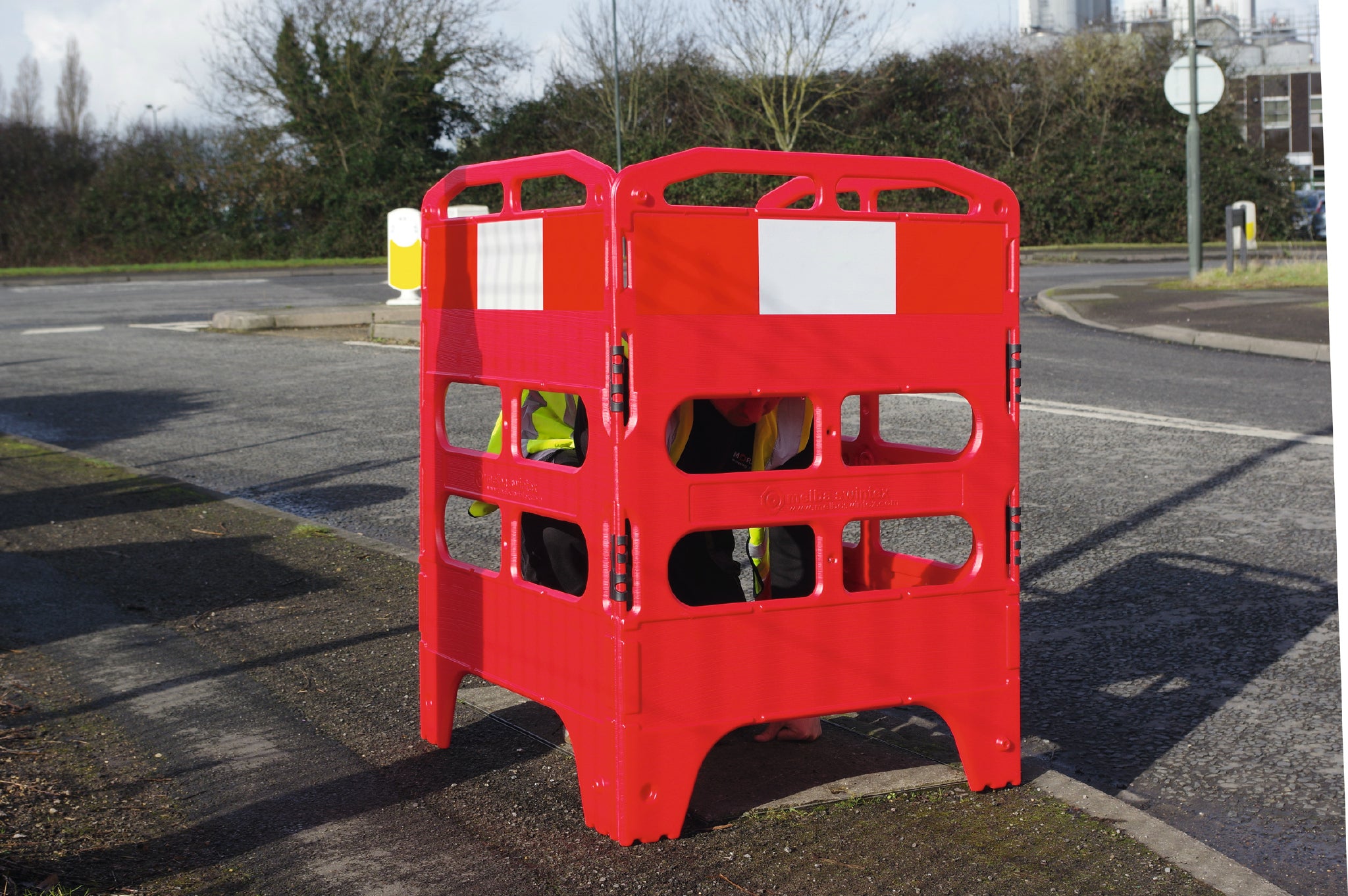 TRAFFIC-LINE HDPE Pedestrian Safety Barrier | Pittman