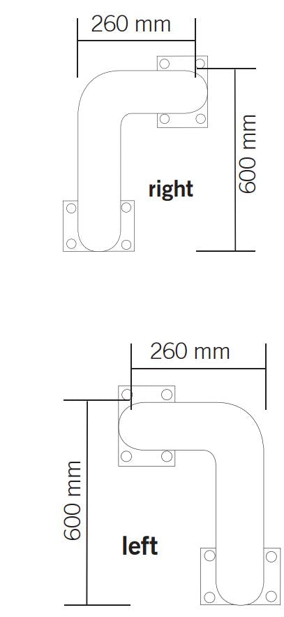 Defender Anti-Nudge Hoop Barrier - Single-Sided