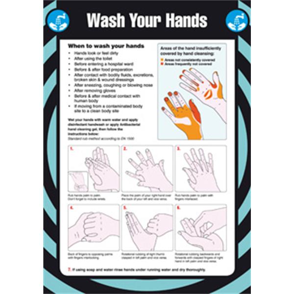 Wash your hands poster | Pittman